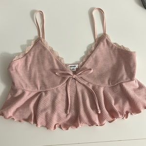 Garage Cropped Tank Top